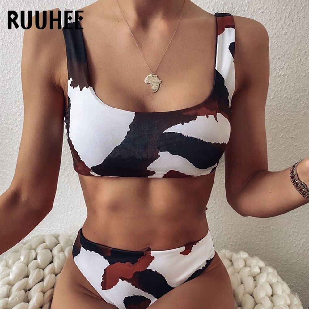 Ruuhee Vintage Retro Bikini - Madame Bravo